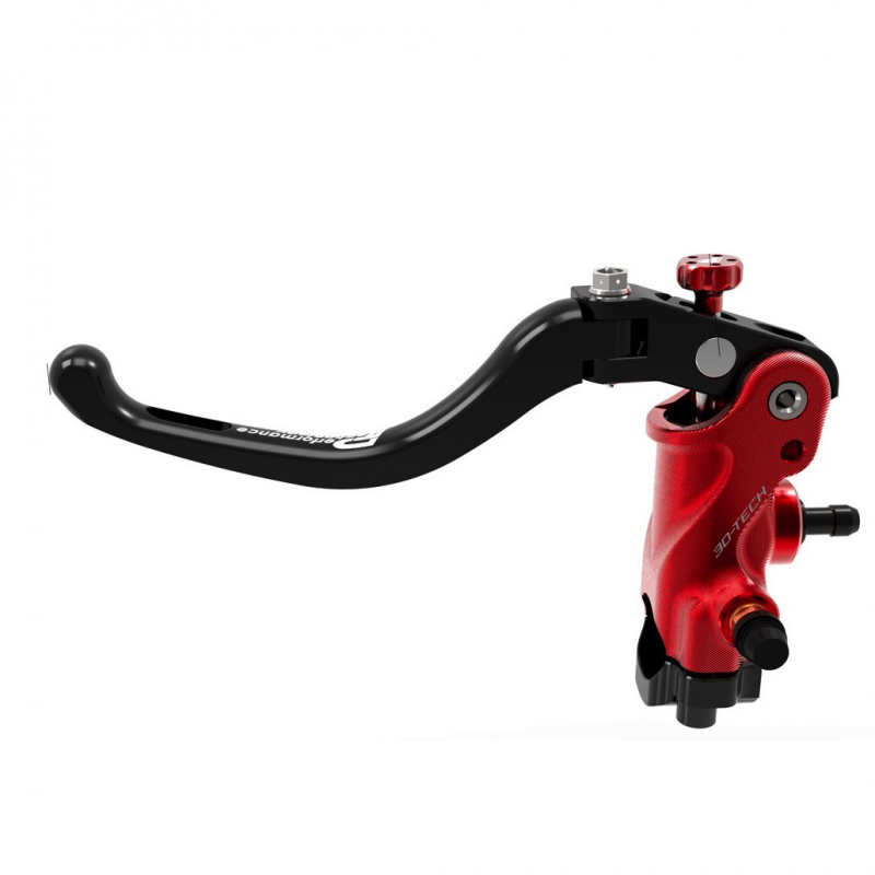 3D-TECH Red Clutch Radial Master Cylinder - Short Lever