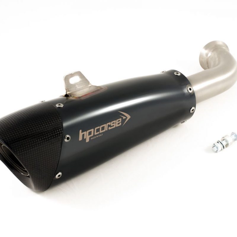 HP Corse Exhaust KTM Duke 390 EvoXtreme 260 Silencers Conquest Racing Ltd