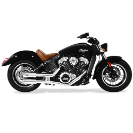 HP Corse Exhaust Indian Scout Bobber V2 Polished Silencer
