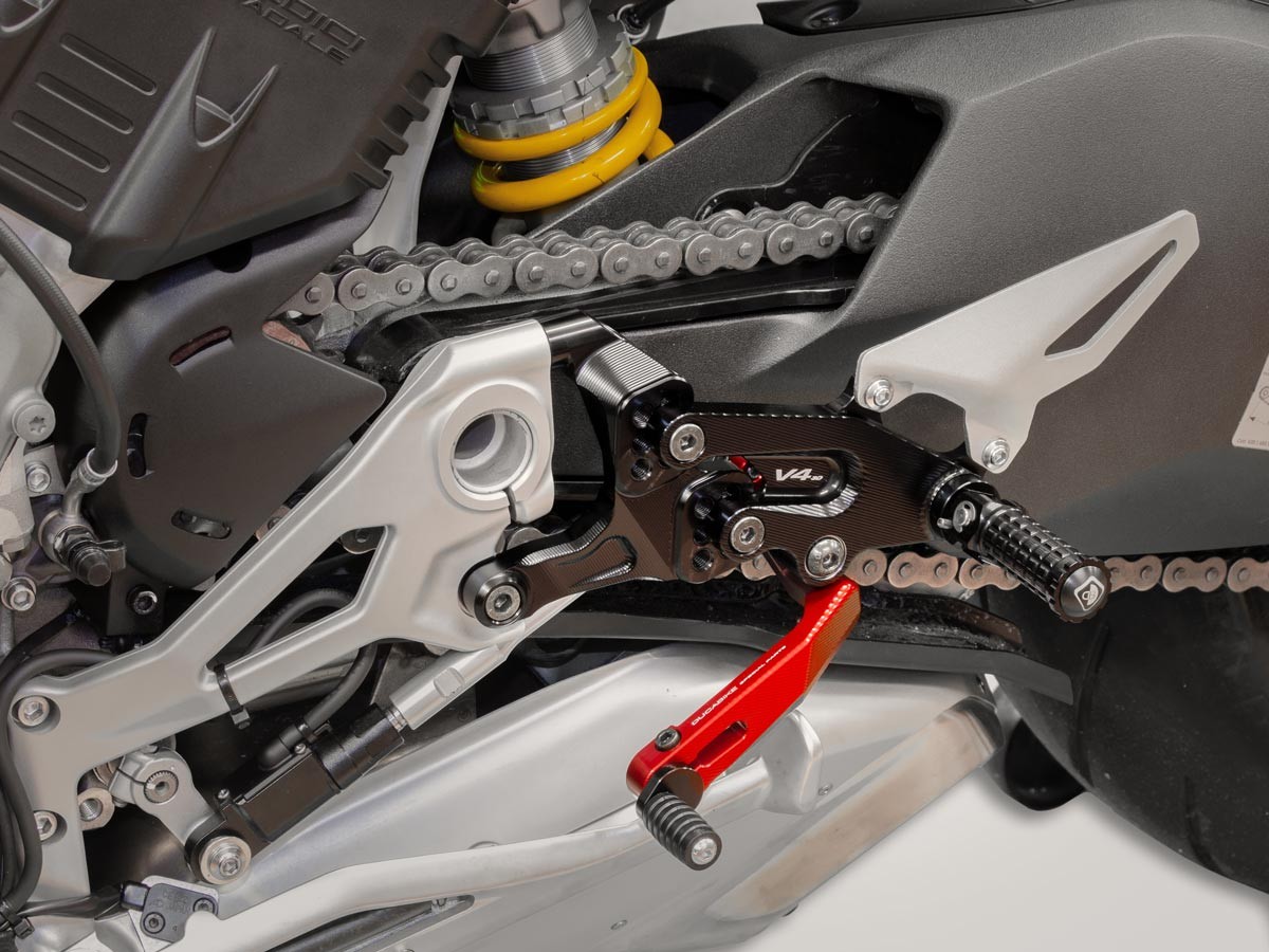 Ducabike Ducati Streetfighter V4 CNC Adjustable Rearsets 