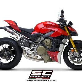 SC Project Exhaust Ducati Streetfighter V4 CR-T M2 Carbon Silencers