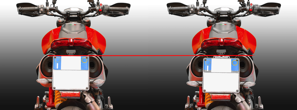 Ducabike Ducati Hypermotard 950 / SP Adjustable Tail Tidy Plate Holder