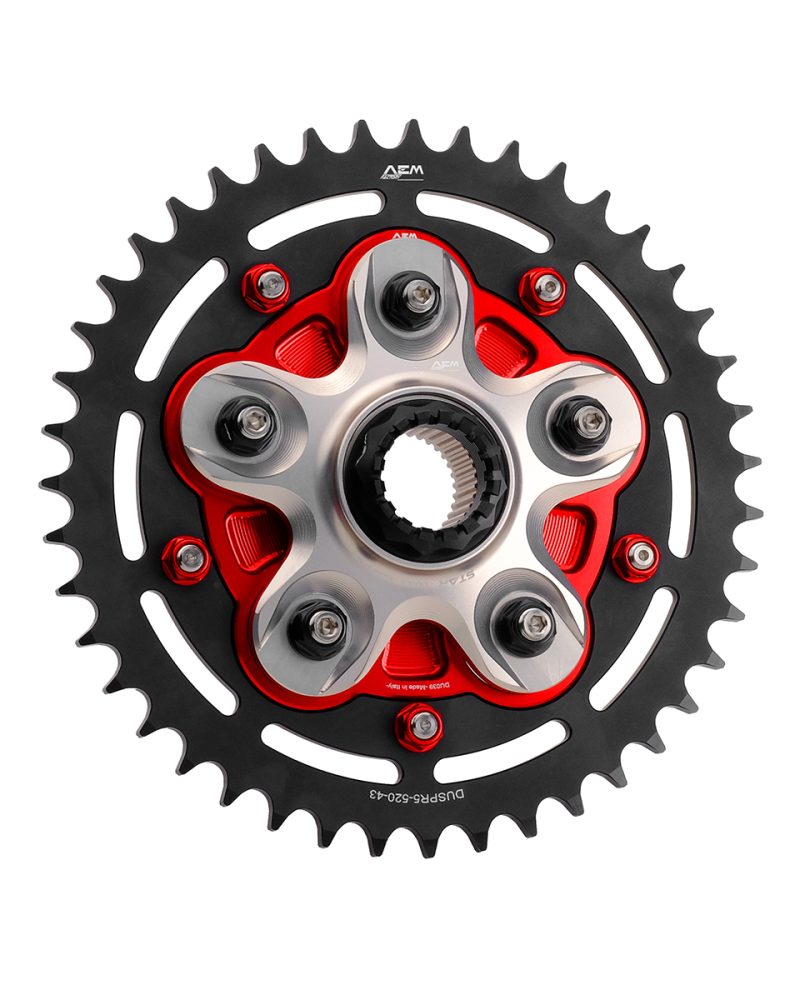 AEM Factory Ducati Rear Sprocket Flange Star 5 Conquest Racing Ltd