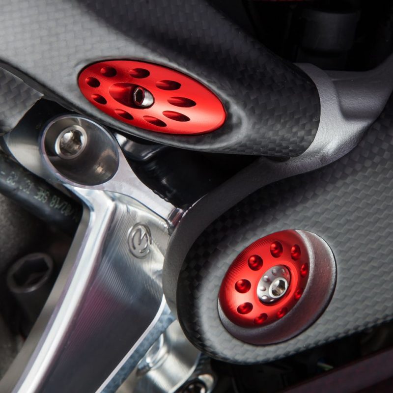 MotoCorse Ducati Streetfighter V4 Frame Plug Cap Kit