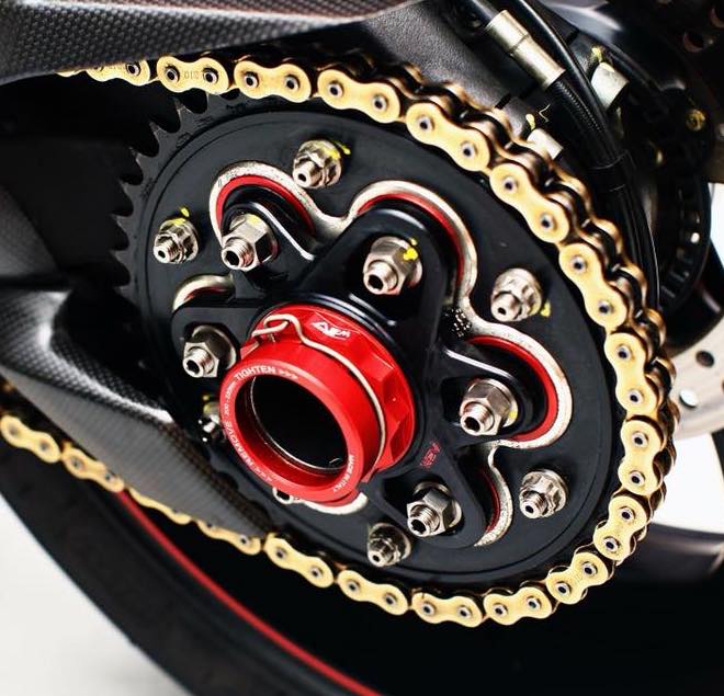 AEM Factory Ducati / MV Agusta Sprocket Nut Slider