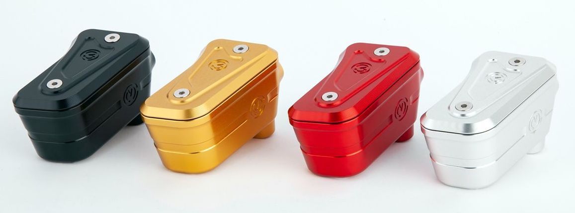 MotoCorse Ducati Streetfighter V2 V4 OEM Brembo Integrated Brake Clutch Reservoir Tanks Euro5