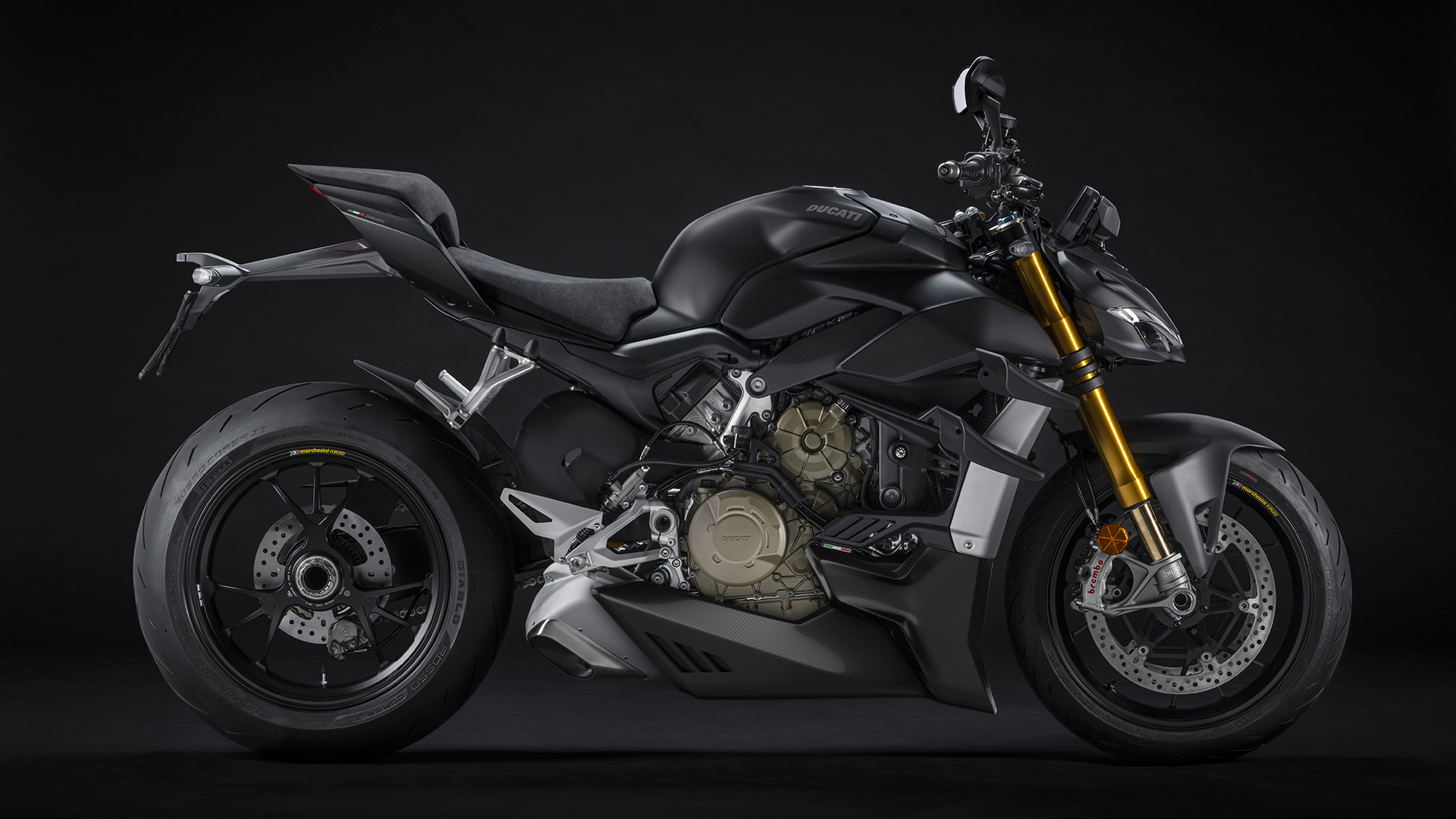 Fullsix Ducati Streetfighter V4 Carbon Fibre Belly Pan Conquest
