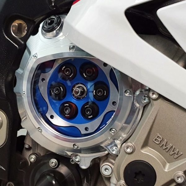 CNC Racing BMW S1000RR Clear Clutch Cover Kit Hydraulic Clutch