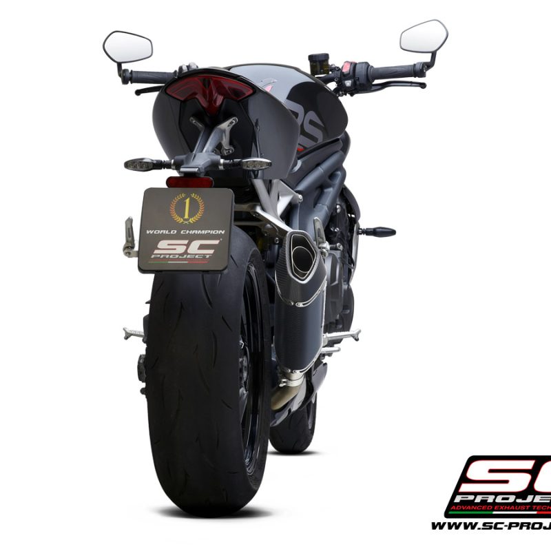 SC Project Exhaust Triumph Speed Triple 1200 SC1-R GT Silencer 2021 ...