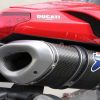 Termignoni Ducati 848 1098 1198 Carbon "Slash Cut" Exhaust Silencers Carbon