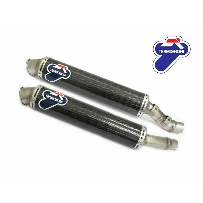 Termignoni Exhaust Ducati Monster S2R S4R S4RS Carbon Silencers