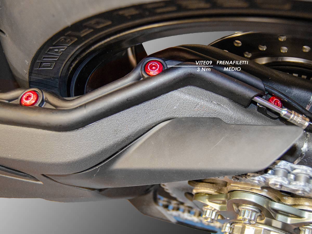 Ducabike Ducati Streetfighter V2 Swingarm Screw Kit