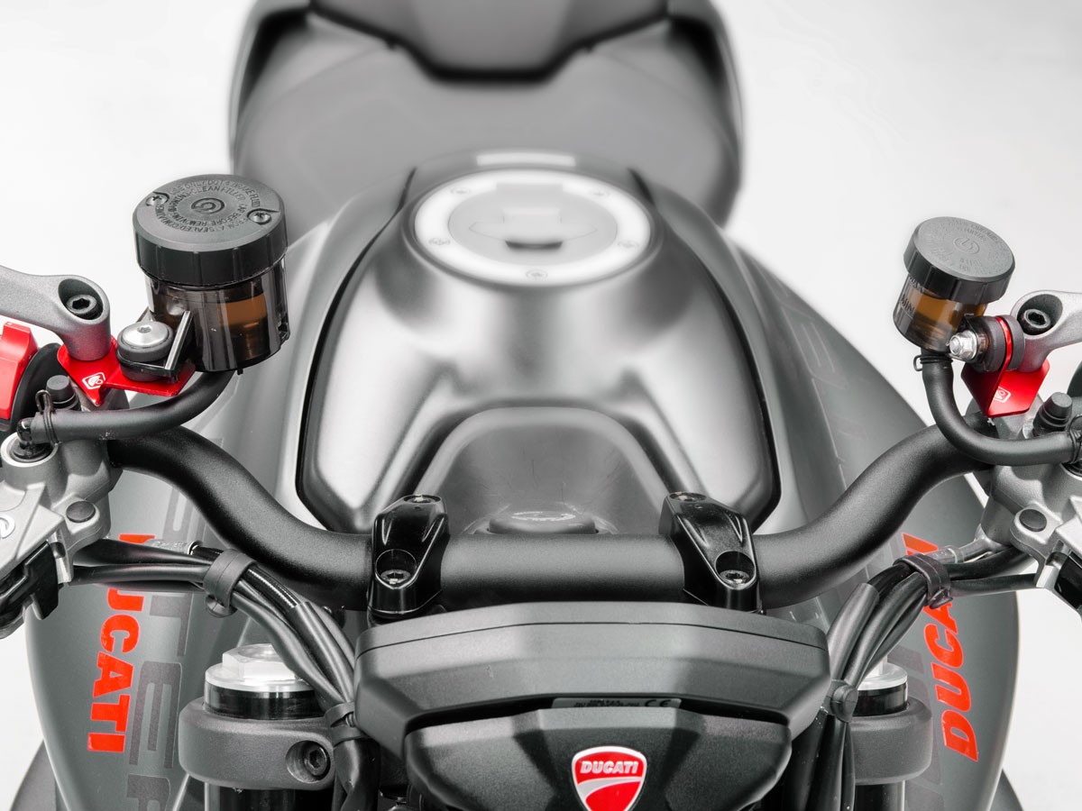 Ducabike Ducati Brake + Clutch Fluid Reservoir Brackets