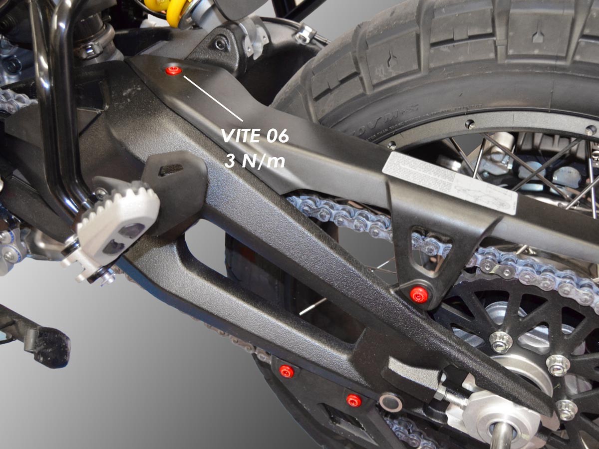 Ducabike Ducati DesertX Swingarm Screw Kit