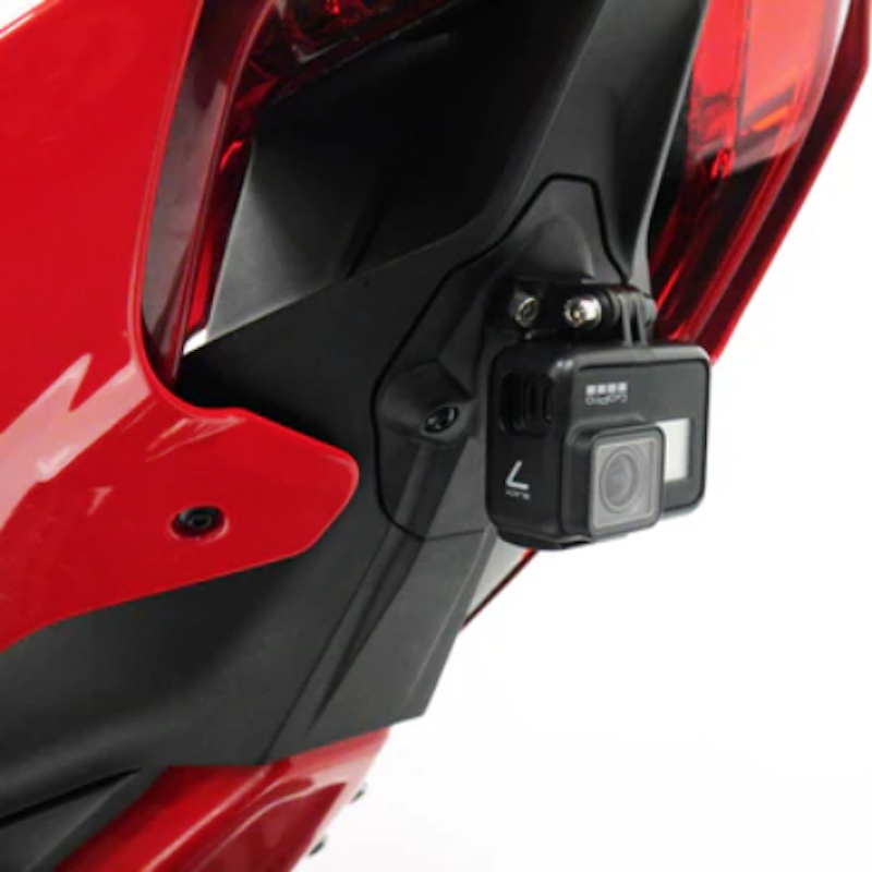 Evotech Performance Ducati Panigale V4 Rear Facing Camera Mount Plate