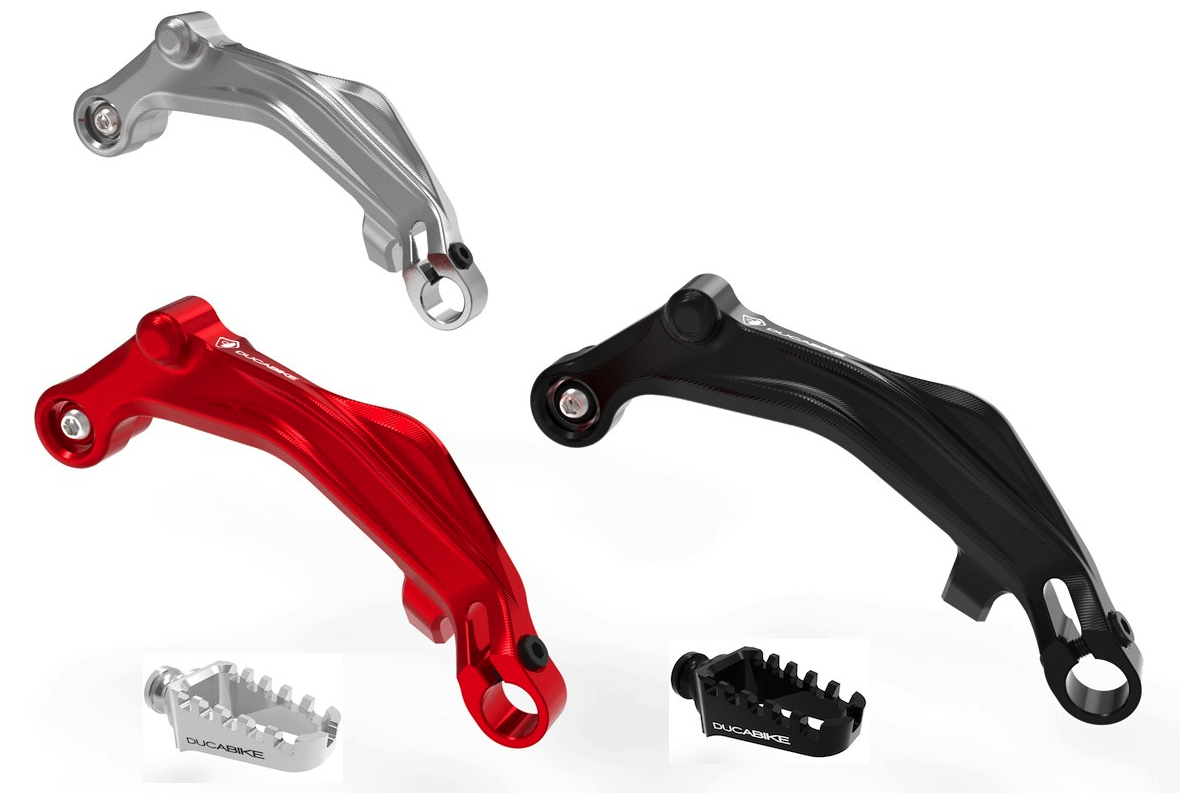 Ducabike Ducati Multistrada V4 Foot Brake Lever + Rally Toe Peg