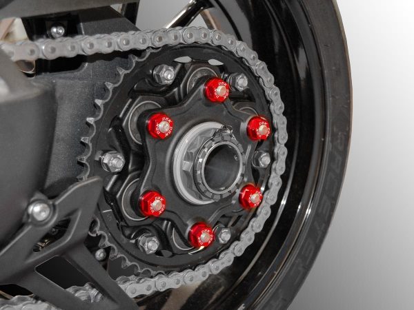 DBK Triumph Speed Triple 1200RS Rear Sprocket Flange Nuts M10x1.25 x6