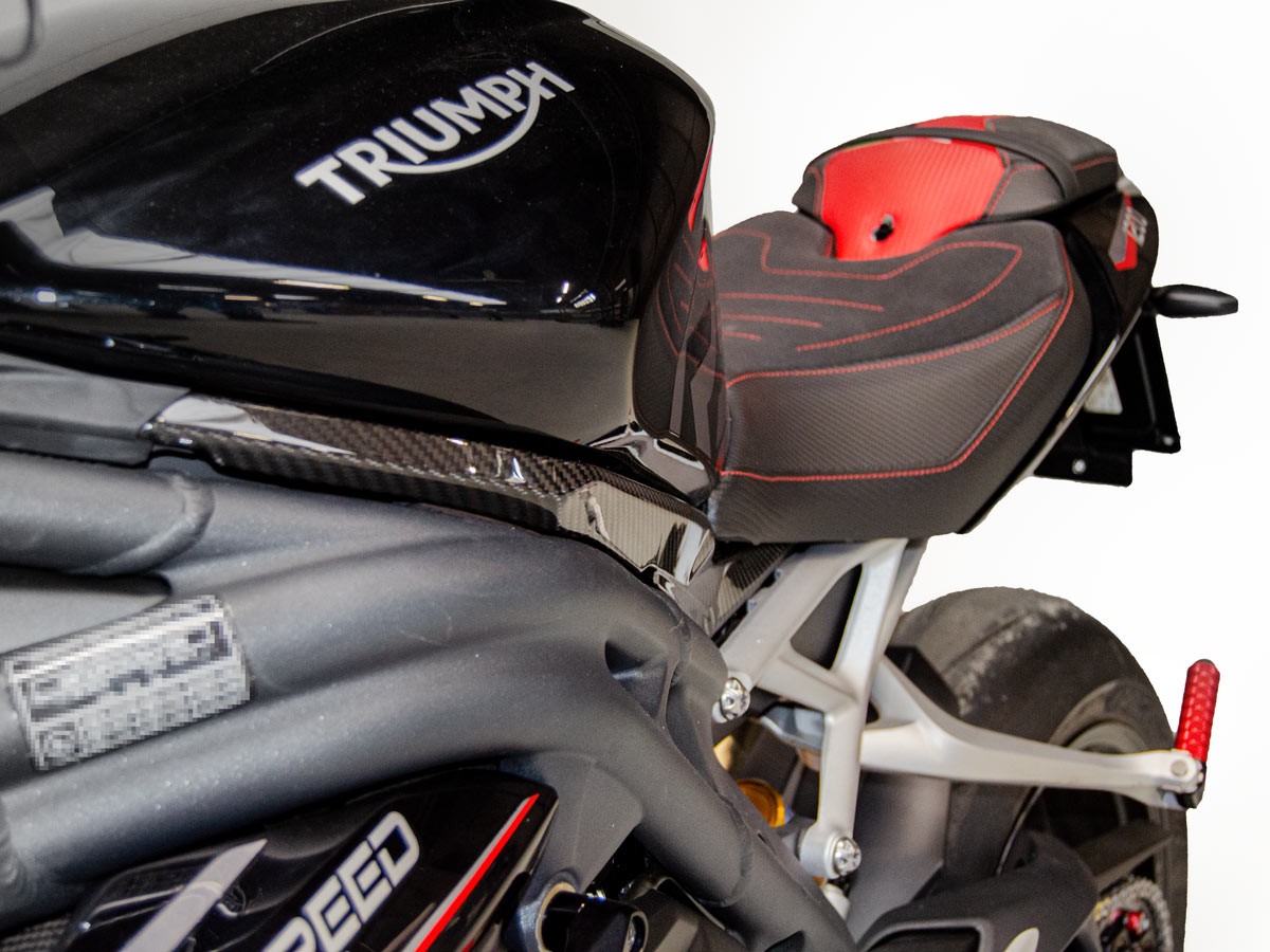 DBK Triumph Speed Triple 1200 RR RS Carbon Fibre Inner Tank Panels - Gloss