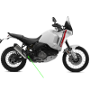 DBK Ducati DesertX Carbon Fibre OEM Upper Exhaust Guard - Matte
