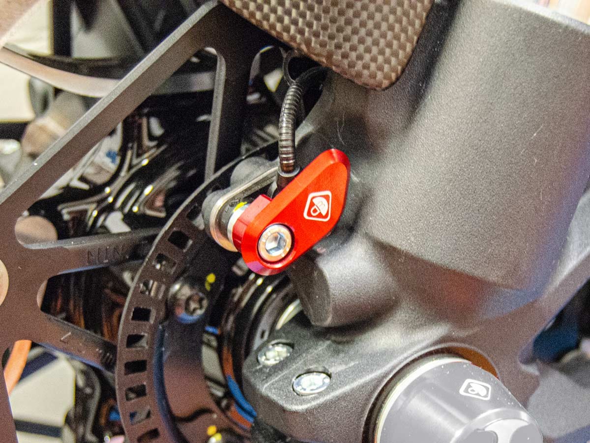Ducabike Ducati Diavel V4 Front ABS Sensor Protector