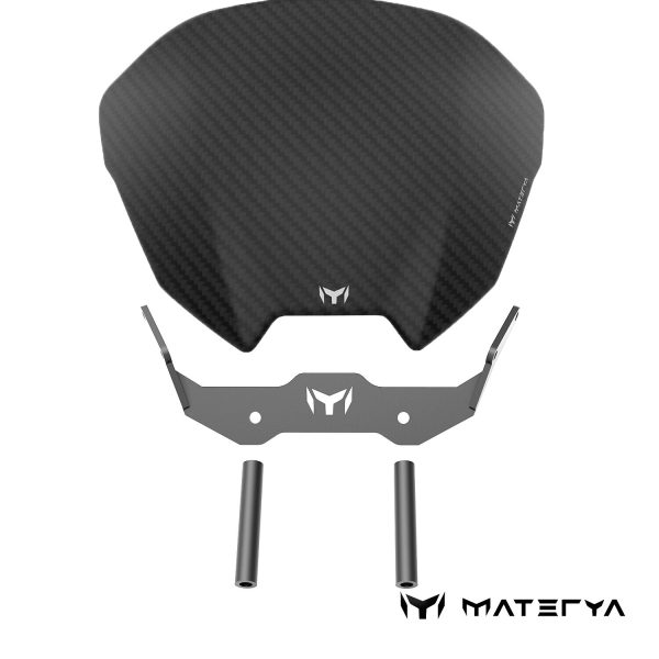 MATERYA KTM Super Duke 1290R Carbon Fibre Dashboard Cover Screen 2014-16