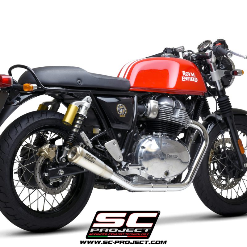 Interceptor 650 Racing SC Project Exhaust Royal Enfield Interceptor 650 S1-GP Stainless Steel ...