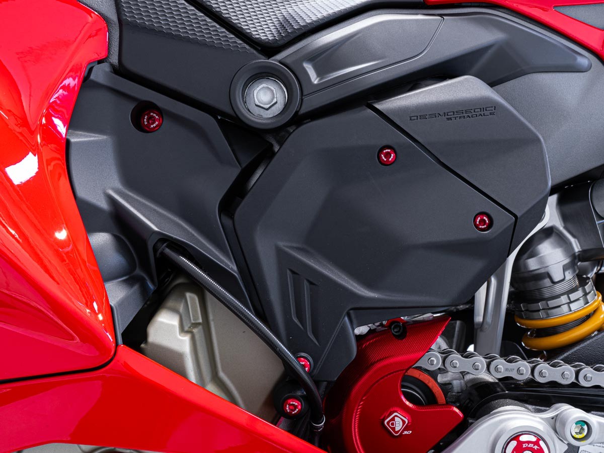 Ducabike Ducati Panigale V4 LHS Under Tank Panel Screw Kit 2025+