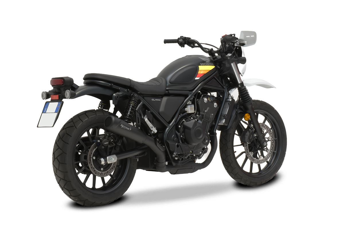 HP Corse Exhaust Honda CL500 Hydroform RS 300 Low Position Silencer - Image 3