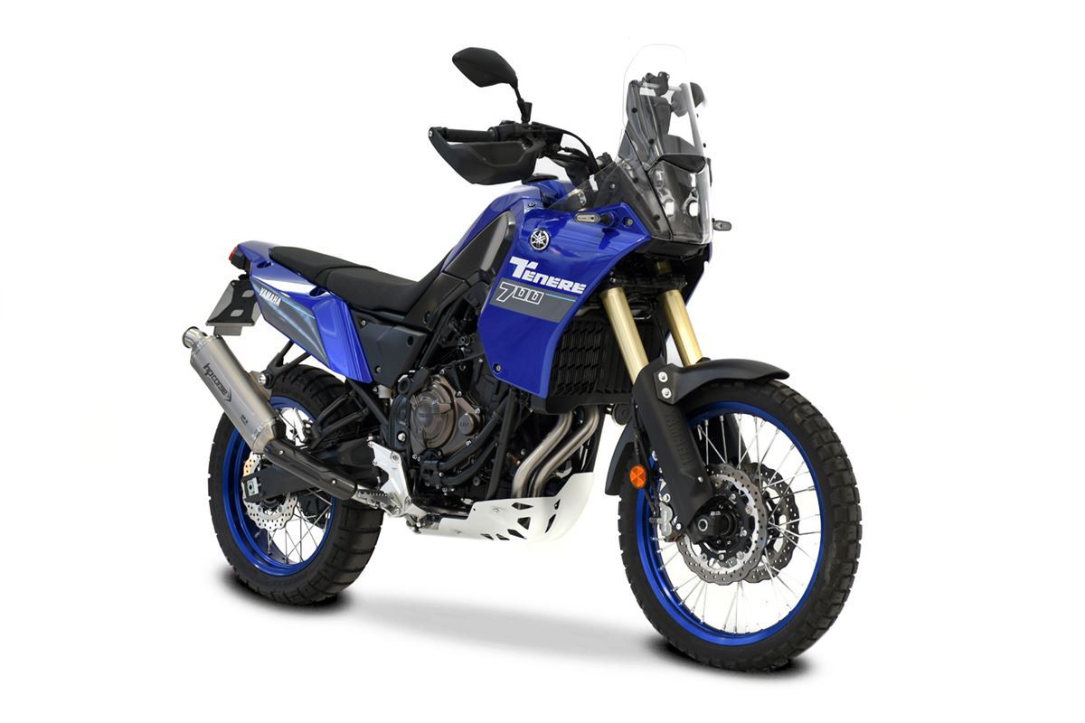 HP Corse Exhaust Yamaha Tènèrè 700 SP2 350 Short Titanium - Image 7