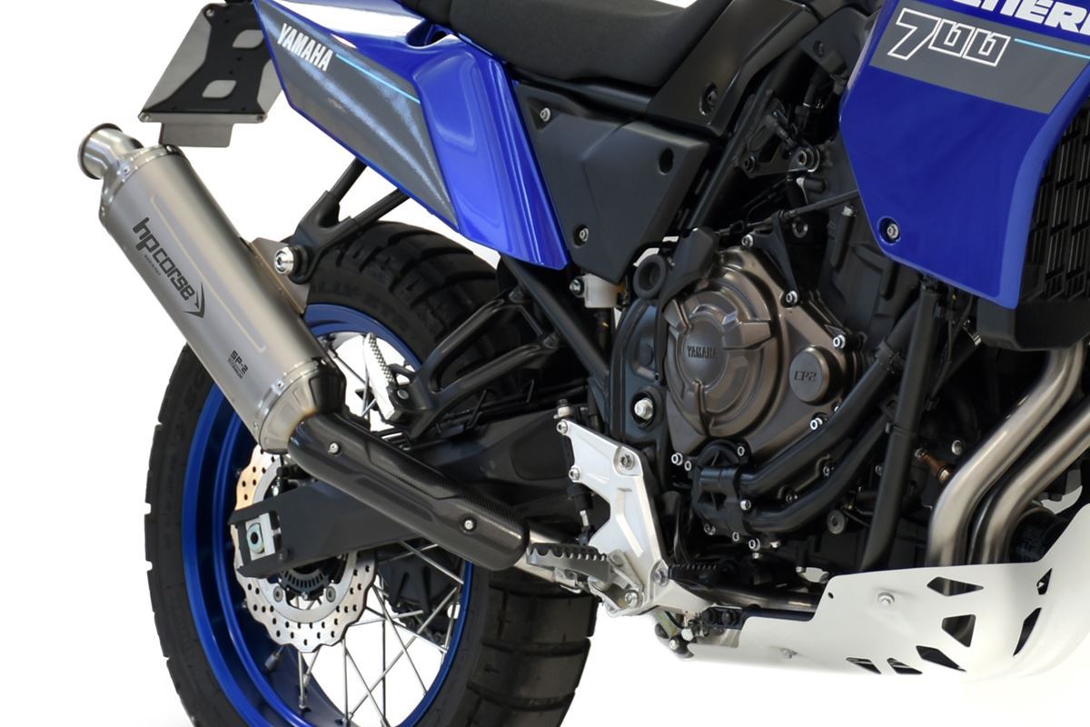 HP Corse Exhaust Yamaha Tènèrè 700 SP2 350 Short Titanium - Image 6