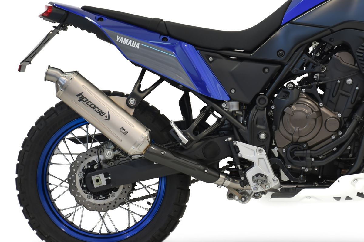 HP Corse Exhaust Yamaha Tènèrè 700 SP2 350 Short Titanium - Image 3