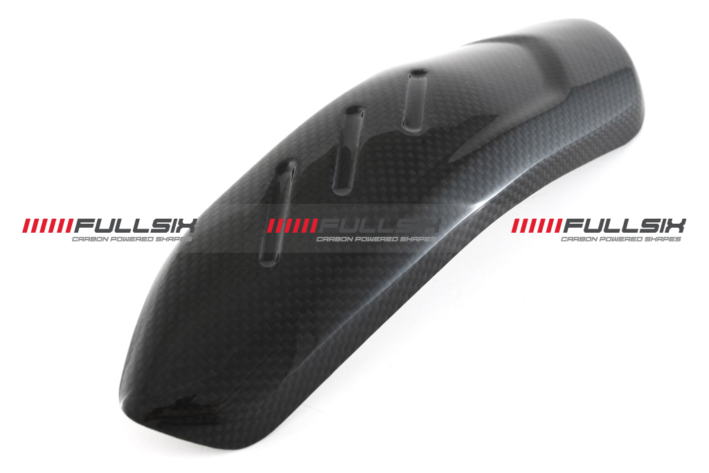 Fullsix Ducati Hypermotard 698 Mono / RVE Carbon Fibre Exhaust Guard - Image 4