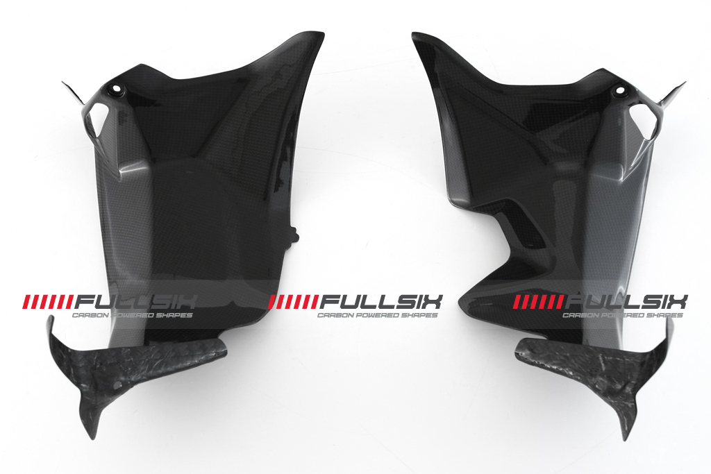Fullsix Ducati Panigale V4 Carbon Fibre Air Intake Covers 2025+ - Image 2