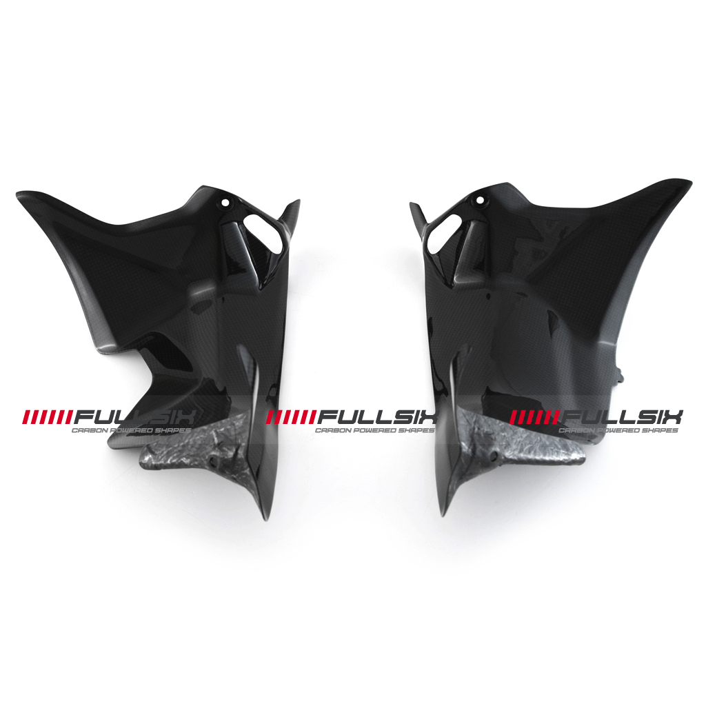 Fullsix Ducati Panigale V4 Carbon Fibre Air Intake Covers 2025+