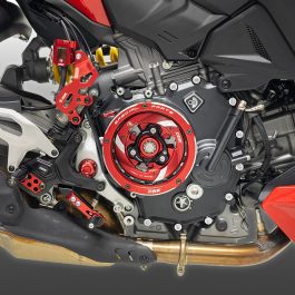 Ducabike Ducati Streetfighter V2 Clear Clutch Cover Kit 2025+ Ducabike Ducati Streetfighter V2 Clear Clutch Cover Kit 2025+