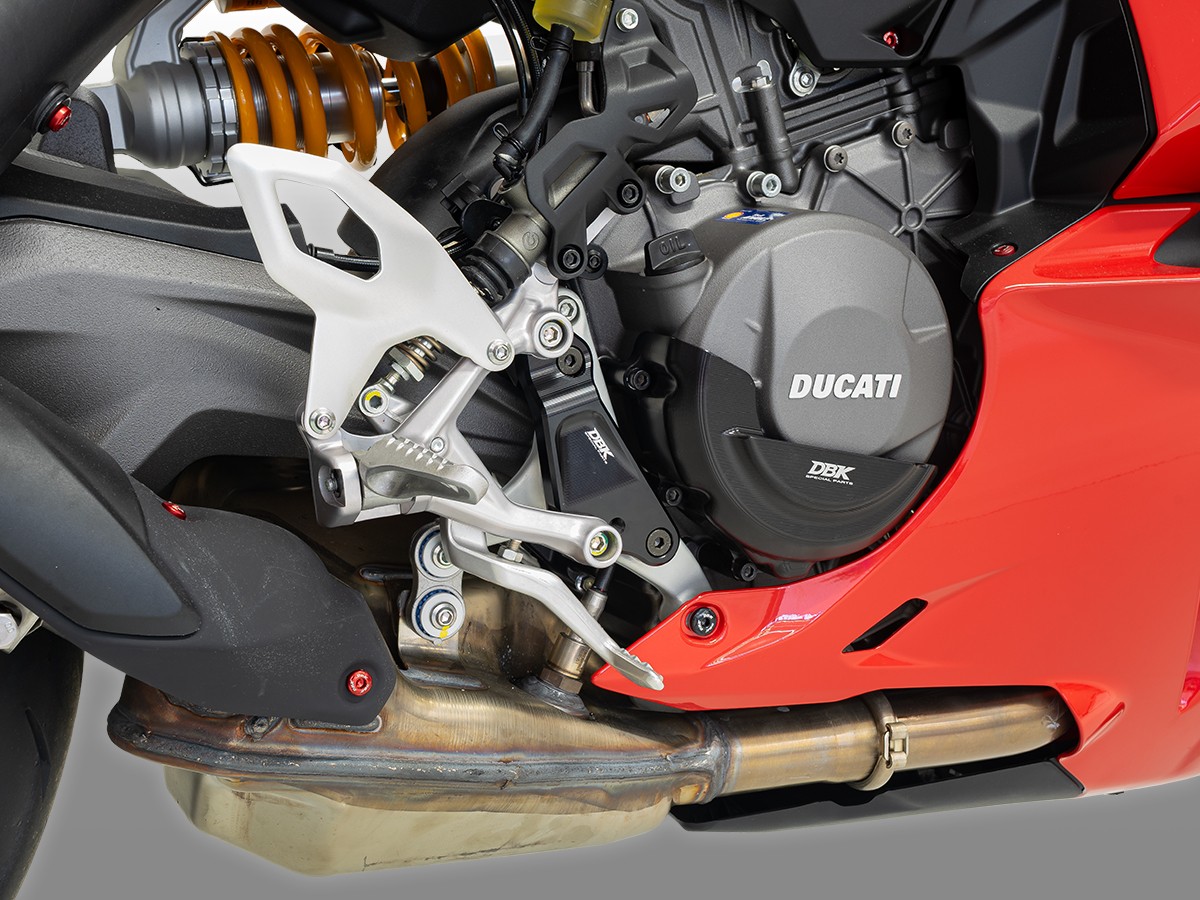 Ducabike Ducati Panigale V2 OEM Adjustable Rearset Comfort Linkage 2025+ - Image 5