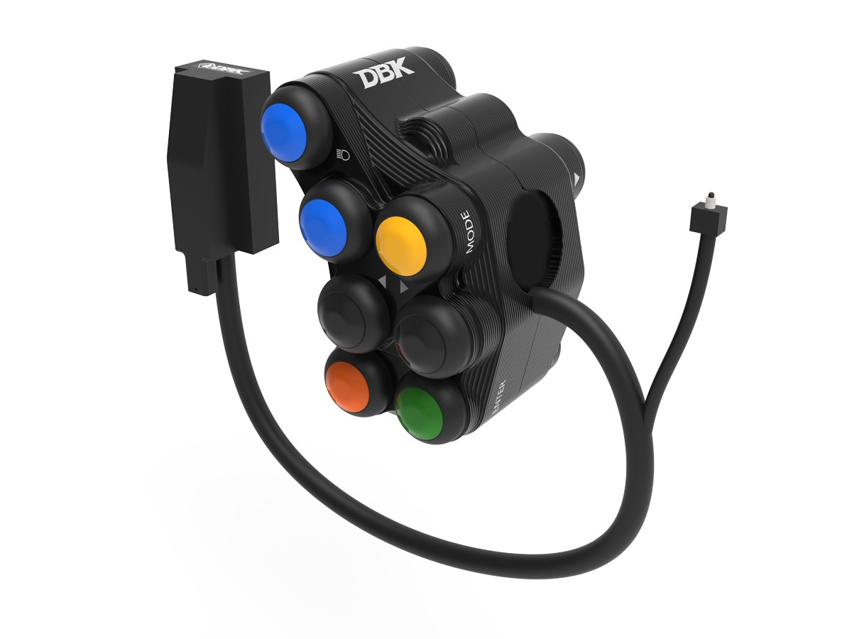 DBK Triumph Street Triple 765 R / RS / Moto2 Left Handlebar Control Switch STREET 2017-24