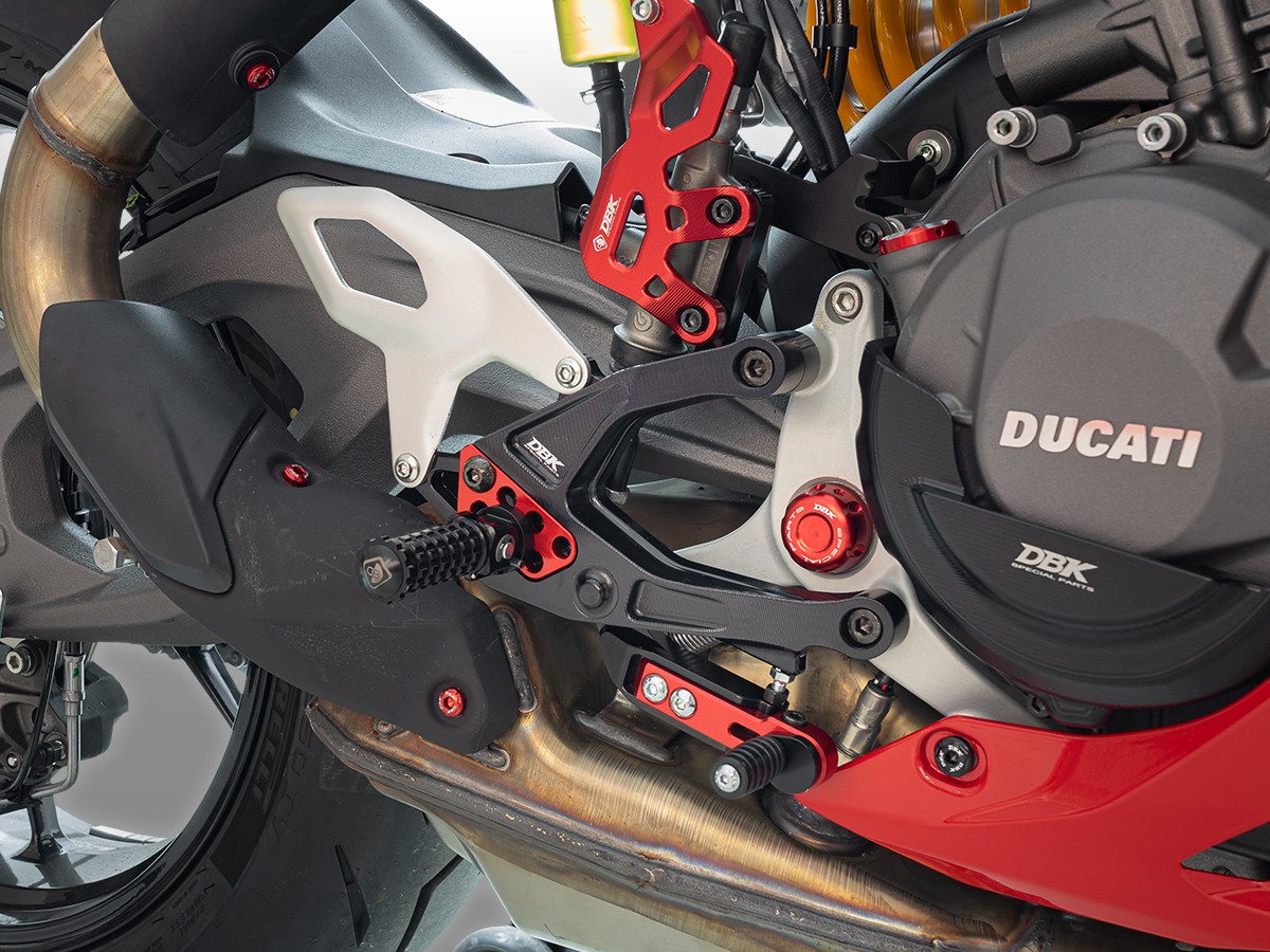 Ducabike Ducati Panigale V2 SBK Adjustable Rearsets 2025+