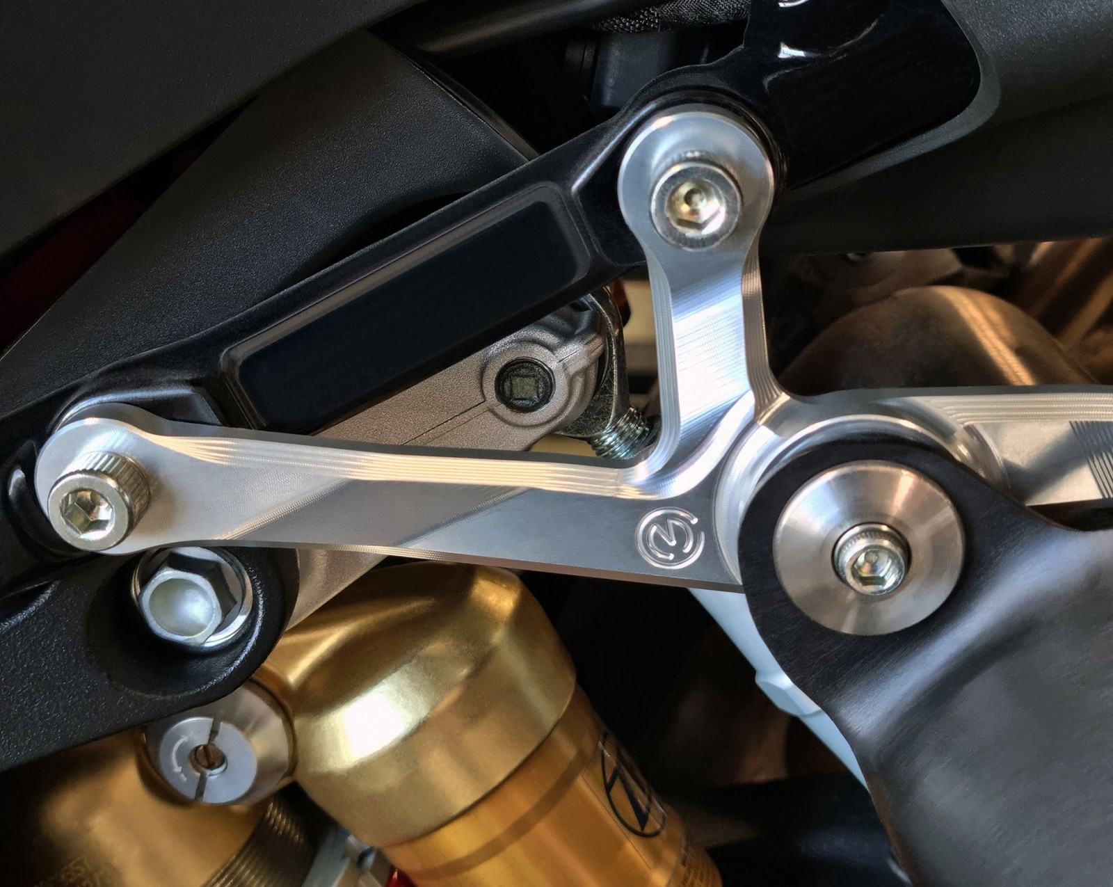 MotoCorse MV Agusta Brutale 1000 / Rush Silencer Exhaust Brackets x2