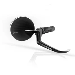 DB Race Universal Curvo 94 Bar End Mirrors + Lever Guard 13-21mm