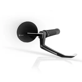 DB Race Universal Curvo Bar End Mirrors + Lever Guard 13-21mm