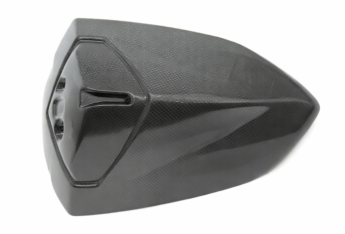 Triumph Speed Triple 1050 Carbon Fibre Passenger Seat Cover Satin 2016-20