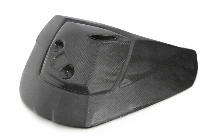 Triumph Speed Triple 1050 Carbon Fibre Passenger Seat Cover Satin 2016-20