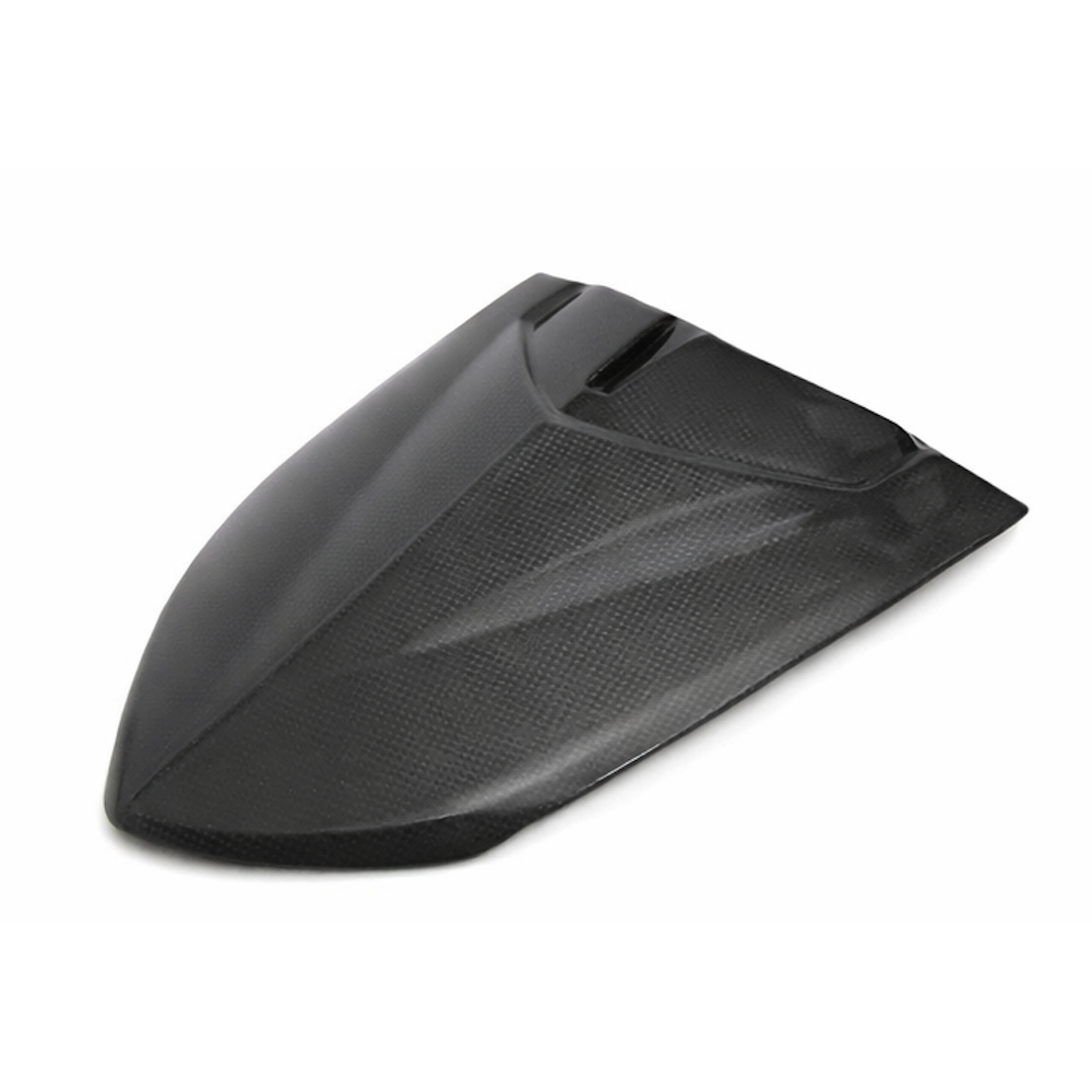Triumph Speed Triple 1050 Carbon Fibre Passenger Seat Cover Satin 2016-20
