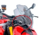WRS Ducati Streetfighter Sport V2 Windshield + Bracket Frame 2025+