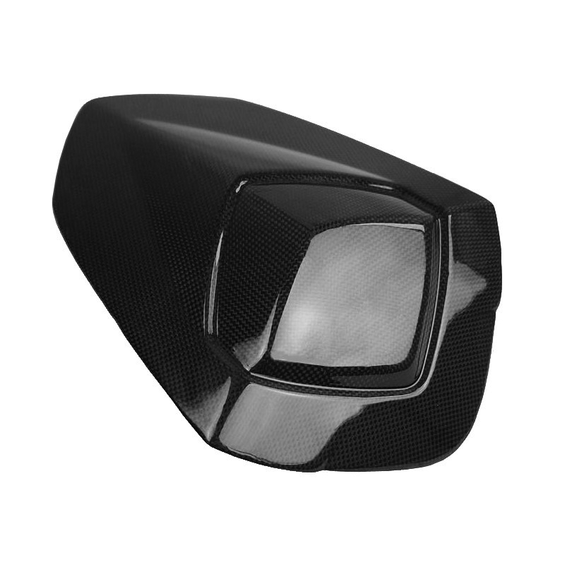 Triumph Speed Triple 1050 Carbon Fibre Passenger Seat Cover Gloss 2016-20