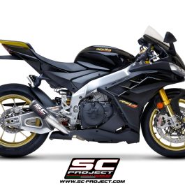 SC Project Exhaust Aprilia RSV4 CR-T Stone Guard Grid Silencer 2021-2024