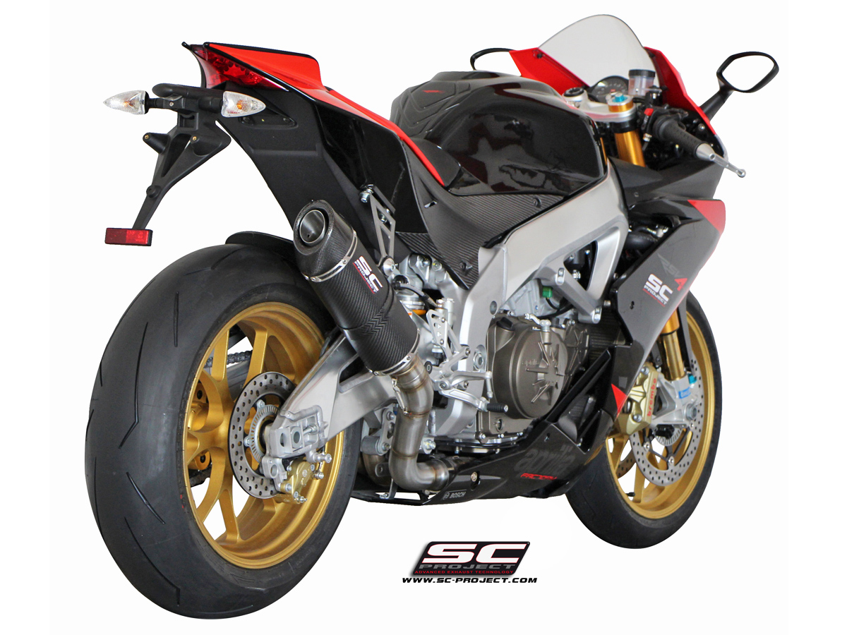 SC Project Exhaust Aprilia RSV4 Carbon Fibre Silencer 2009-2014
