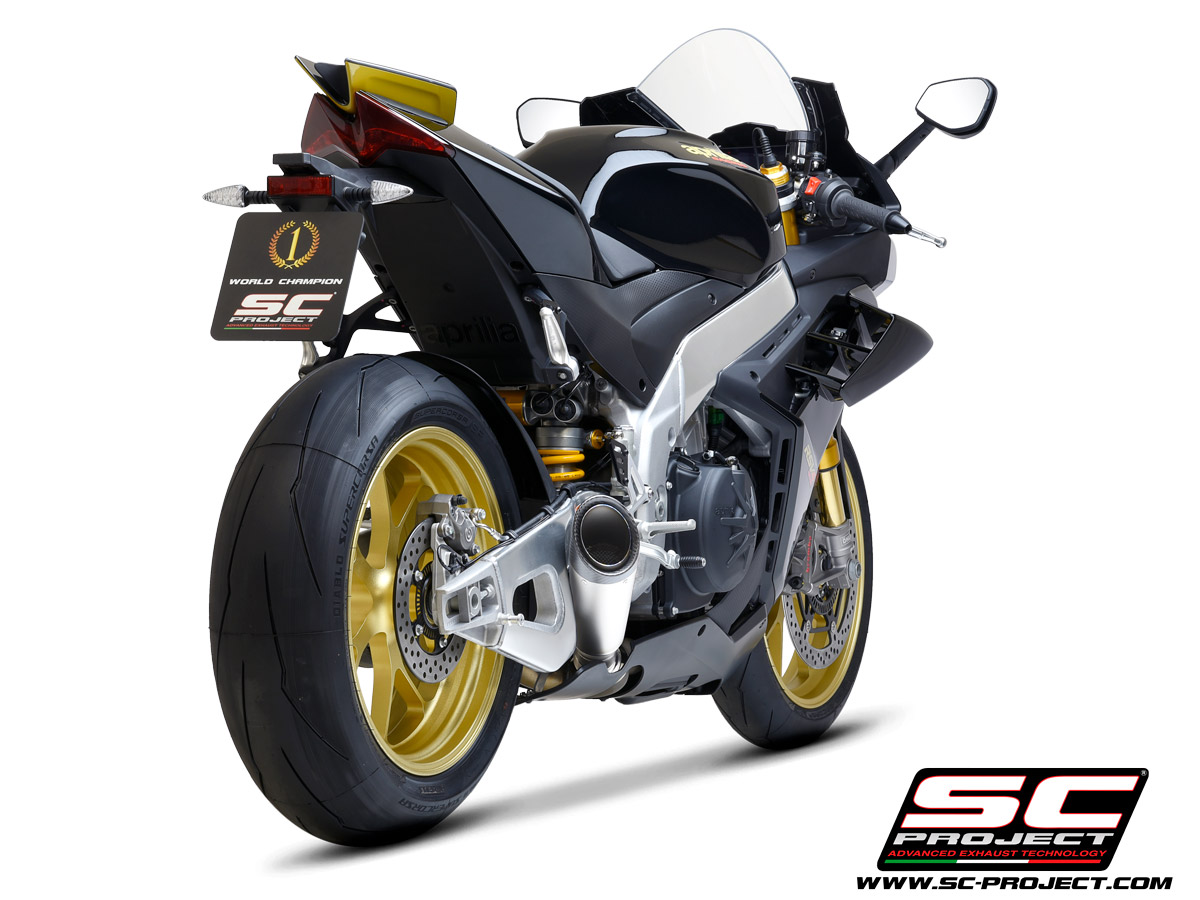 SC Project Exhaust Aprilia RSV4 S1 Titanium Silencer 2021-2024