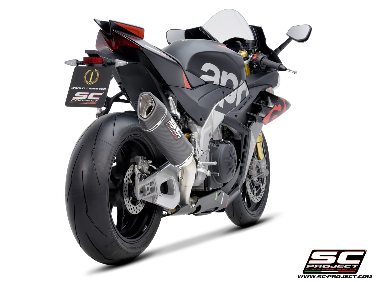 SC Project Exhaust Aprilia RSV4 SC1-R 300 mm Silencer (2021-2024)